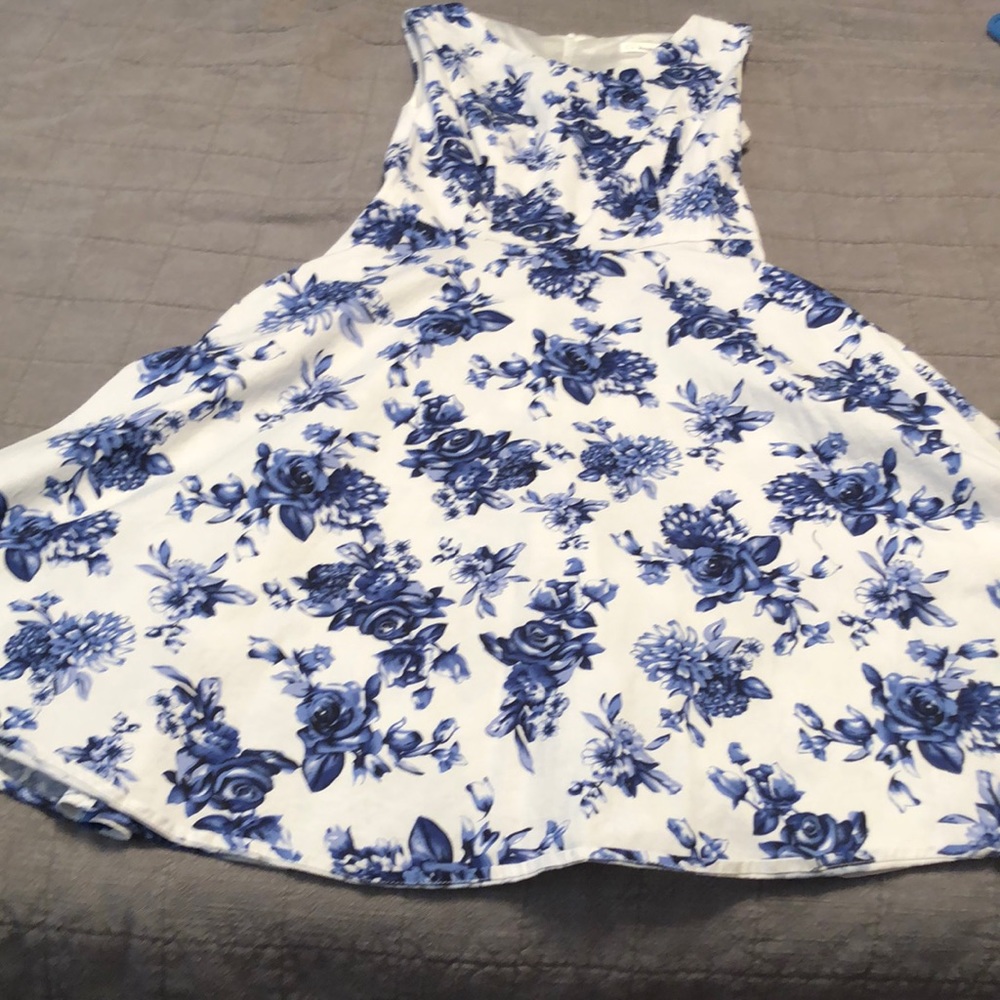 Retro floral dress